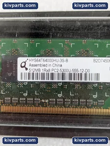 Dell HYS64T64000HU-3S-B 1Rx8 DIMM Memory Module – actual item, photo 3 of 4