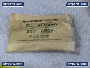 Reliance Electric Economy ELN 350 Renewal Fuse – actual item, photo 2 of 4