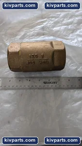 CONBRAGO 1-1/2 400 WOG BRASS CHECK VALVE – actual item, photo 3 of 4