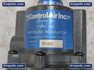 CONTROL AIR INC TYPE 700 PRESSURE REGULATOR – actual item, photo 2 of 4