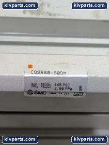 SMC CQ2B80-60DM Compact Air Cylinder – actual item, photo 2 of 5
