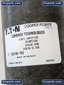 Eaton 155F100-PGE Current Limiting Fuse – actual item, photo 12 of 13