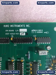 Kurz Instruments 420221 CPU Board – actual item, photo 2 of 7
