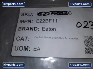 Cutler-Hammer E22BF11 Contact Block – actual item, photo 3 of 4