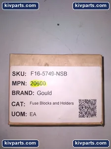 Gould 20600 Mersen Ferraz Shawmut Fuse Block – actual item, photo 4 of 5