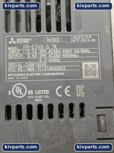 Mitsubishi FR-E740-3 AC Drive – actual item, photo 7 of 12