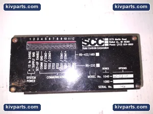 Static Controls 1040-S2-03-X SCC Operator Interface Display – actual item, photo 2 of 4