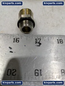 92084512 Brass Coupling – actual item, photo 3 of 7