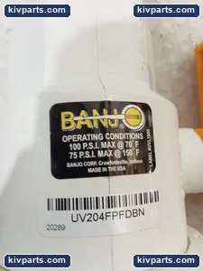 Banjo UV204FPFDBN Full Port Union Ball Valve – actual item, photo 3 of 4