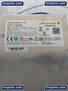Weidmuller 1469490000 PRO ECO DIN Rail Power Supply – actual item, photo 4 of 7