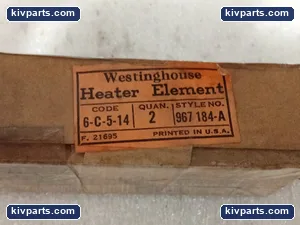 Westinghouse 6-C-5-14 Overload Heater Element – actual item, photo 3 of 5