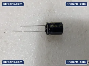 Panasonic EEU-FC1V221 Aluminum Electrolytic Capacitor – actual item, photo 3 of 5