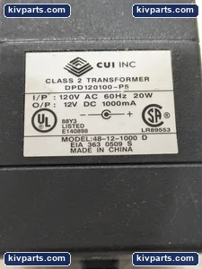 CUI 48-12-1000 Inc Class 2 Transformer – actual item, photo 2 of 4