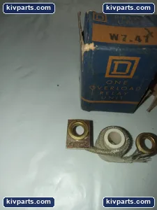 Square D W7.47 Overload Relay Heater Element – actual item, photo 2 of 3