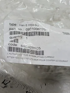 Harting 09310062701 Screw Terminal