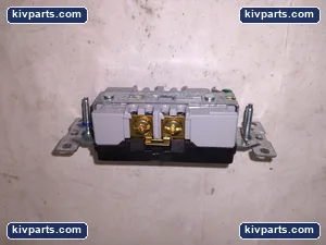 Cooper 6352K-BU Decorator Duplex Receptacles – actual item, photo 4 of 4