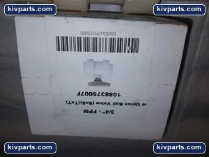 UNION BALL VALVE (SXS) (TXT) 3/4"-FPM 1088375007F – actual item, photo 2 of 4