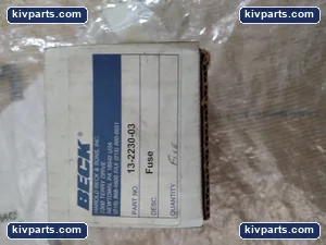 Beck 13-2230-03 Rectifier Fuse – actual item, photo 2 of 4