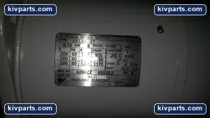 Yaskawa EELIQ-5T Brake Motor – actual item, photo 2 of 4