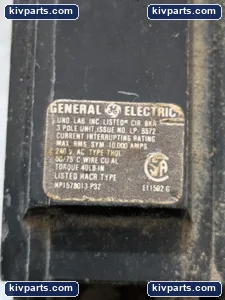 General Electric NP1578013-P32 THQL Circuit Breaker – actual item, photo 6 of 14
