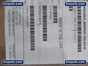 Inpro 7475-A-33281-0 Split Bearing Isolator Seal – actual item, photo 2 of 6