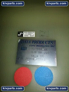 29904-01162 Data Products Core Memory Board – actual item, photo 2 of 2