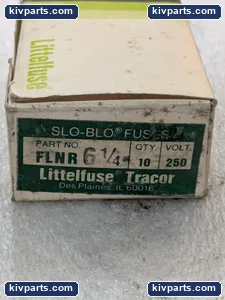 Littelfuse FLNR-6-1/4 Class RK5 Time Delay Fuse – actual item, photo 2 of 8