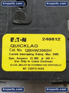 Eaton QBHW3060H Quicklag Circuit Breaker – actual item, photo 6 of 8