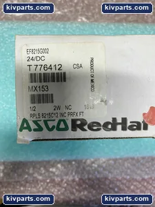 ASCO EF8215G002 Red HAT Solenoid Valve – actual item, photo 2 of 8