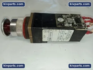 Allen-Bradley 800MR-FXP16X Red Push-Pull Pushbutton – actual item, photo 2 of 4