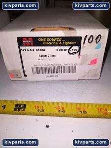Morris 91806 Products Copper C-Taps – actual item, photo 2 of 3
