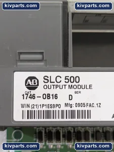 Allen-Bradley 1746-OB16 SLC 500 Output Module – actual item, photo 5 of 6
