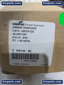Eaton 83K100-B2 Current Limiting Backup Fuse – actual item, photo 12 of 16