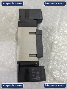SMC VFS3300-3FZ 5 Port 3 Position Solenoid Valve – actual item, photo 3 of 6