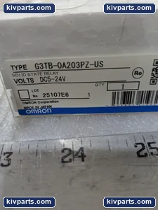 Omron G3TB-OA203PZ-US Solid State Relay – actual item, photo 2 of 5