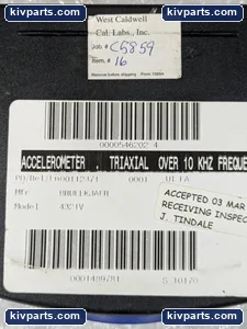 Bruel & Kjaer B&K 4321V Triaxial Charge Accelerometer 3-Axis Vibration Sensor – actual item, photo 5 of 6