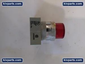 Red Pilot Light Indicator Lamp 30.5mm Panel Mount Industrial Control Equipment – actual item, photo 2 of 4