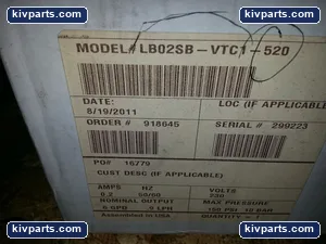 Pulsafeeder LB02SB-VTC1-520 A-Plus Metering Pump – actual item, photo 3 of 6