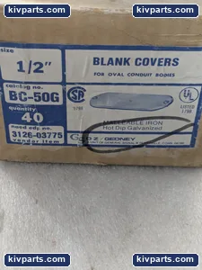 BC-50G OZ-Gedney Oval Conduit – actual item, photo 3 of 4