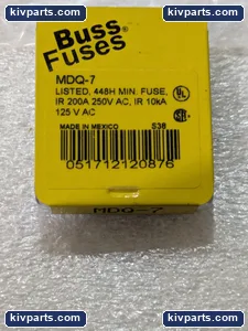 Bussmann MDQ-7 Glass Fuse – actual item, photo 3 of 8