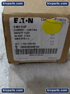 Eaton CBUC09040C100 Current Limiting Backup Fuse – actual item, photo 3 of 8