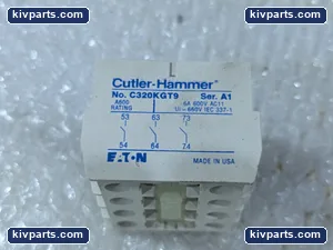 Cutler-Hammer C320KGT9 Freedom Series Auxiliary Contact – actual item, photo 3 of 5