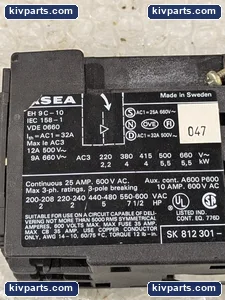 Asea SK 812 301 Contactor – actual item, photo 5 of 7