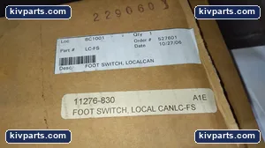 11276-830 Foot Switch – actual item, photo 6 of 7