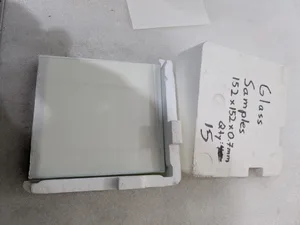 Glass Sample Sheets 152x152x0.7mm Flat Glass Panel Substrate Laboratory