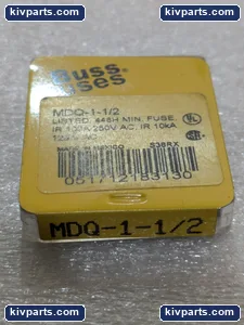 Bussmann MDQ-1-1/2 Time Delay Midget Fuse – actual item, photo 4 of 9