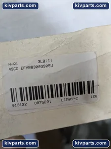 ASCO EFHB8300G905U Red-Hat Solenoid Valve – actual item, photo 4 of 5