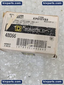 Square D 8501 KPD12V53 General Purpose Relay – actual item, photo 2 of 6
