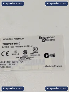 Schneider Electric TSXPSY1610 Modicon Premium Power Supply – actual item, photo 3 of 6