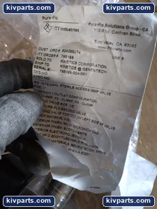 ITT 1-316L-RA20MAX Pure-Flo Diaphragm Valve – actual item, photo 4 of 6